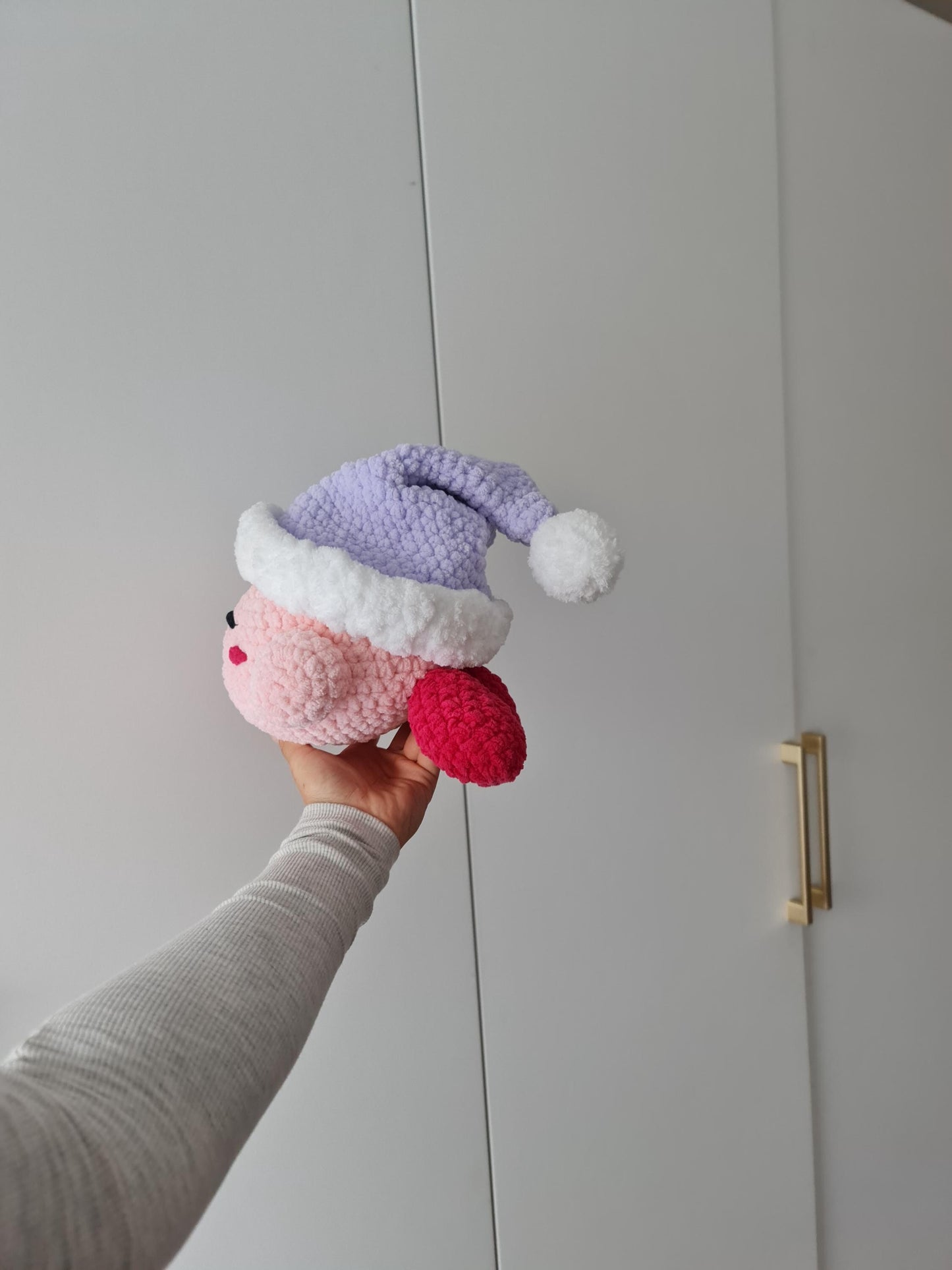 Sleepy Kirby Plushie