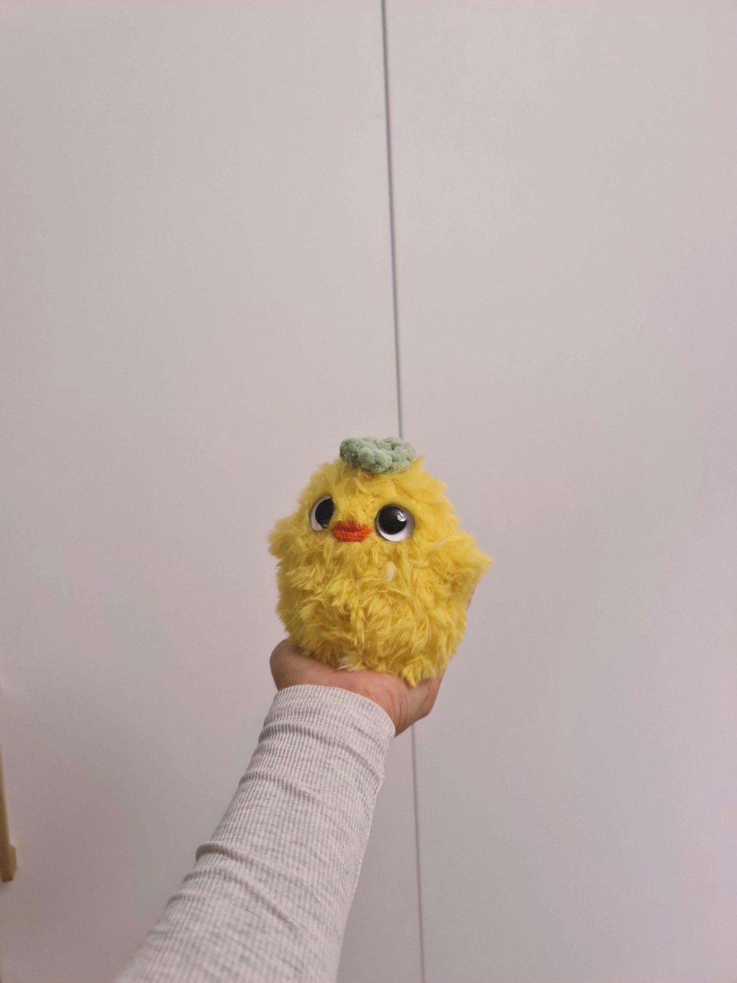 Baby Duck Ootori Sama Plushie with leaf
