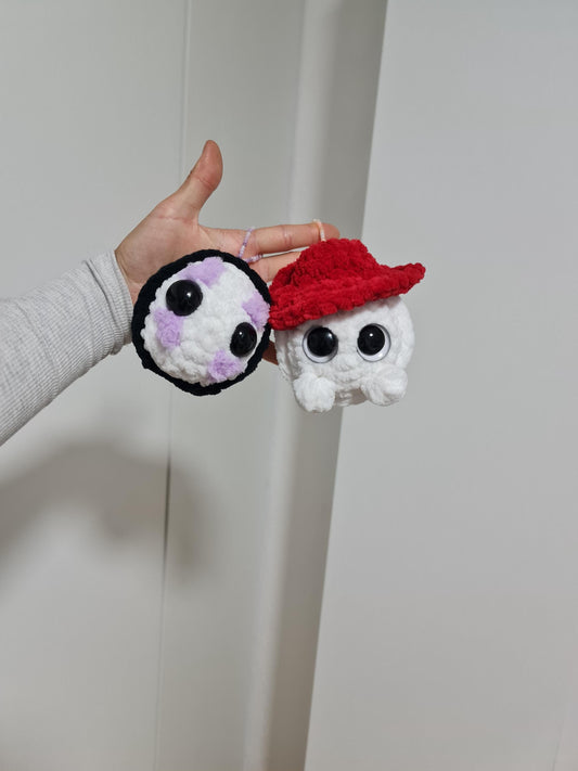 Noface & Radish Keychains Bag Charm
