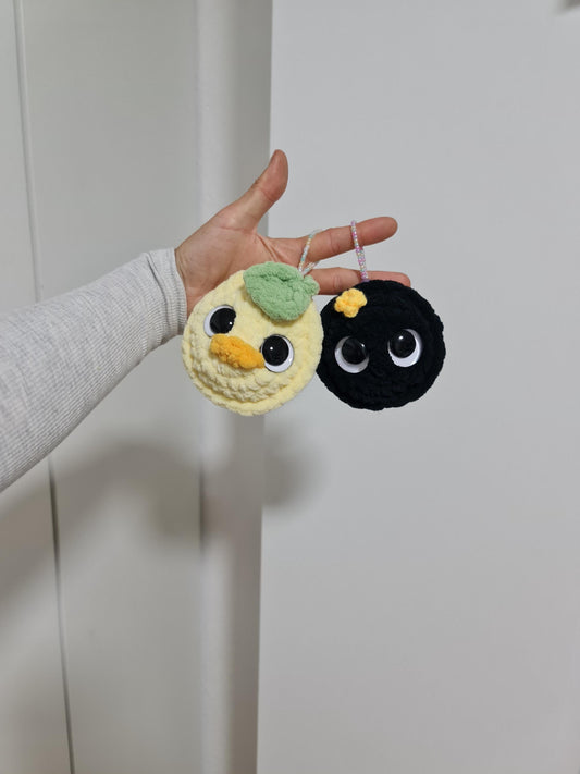 Susuwatari & Ootori Sama Duck Keychains Bag Charm