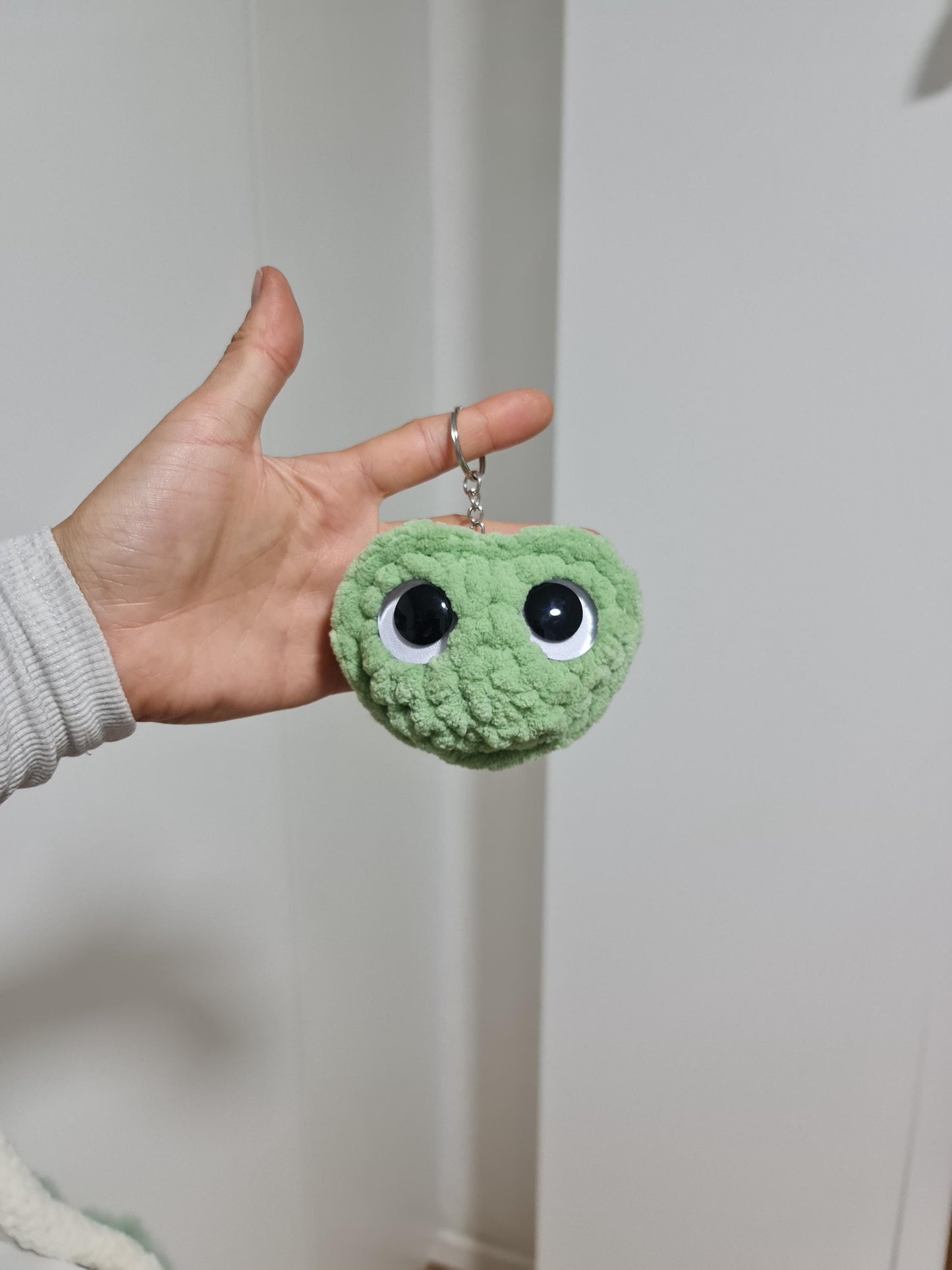 Frog Keychain Bag Charm