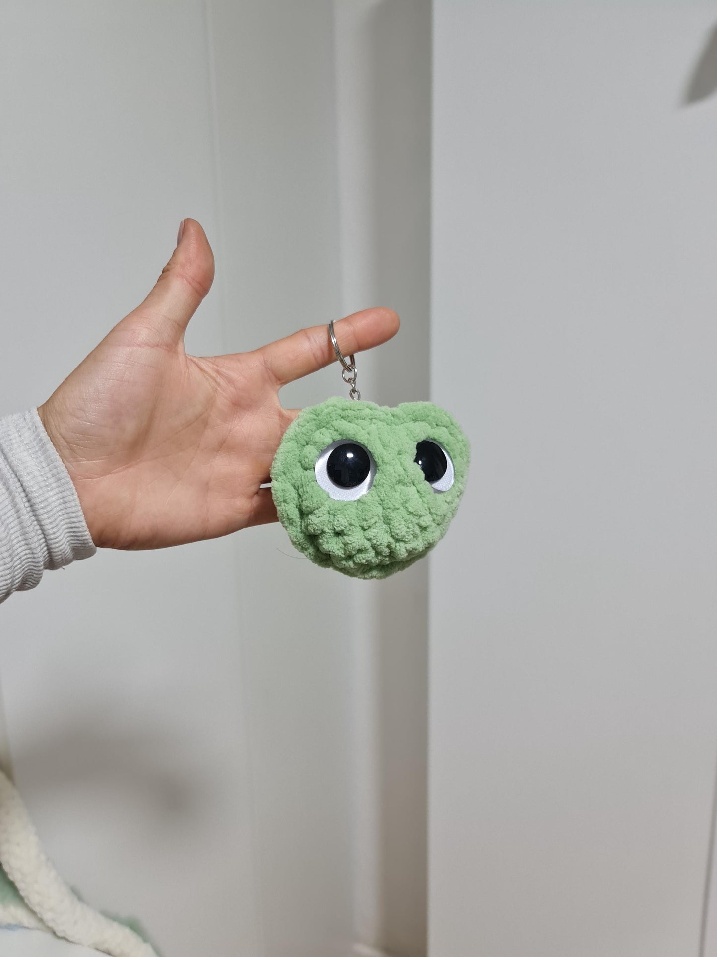 Frog Keychain Bag Charm