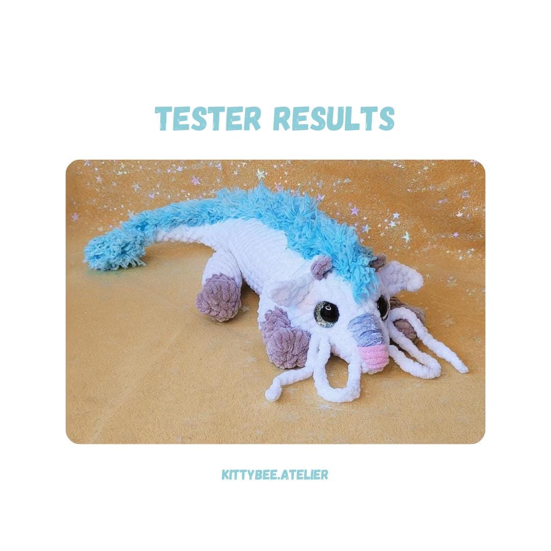 NO SEW Small Spirit Dragon Crochet Pattern