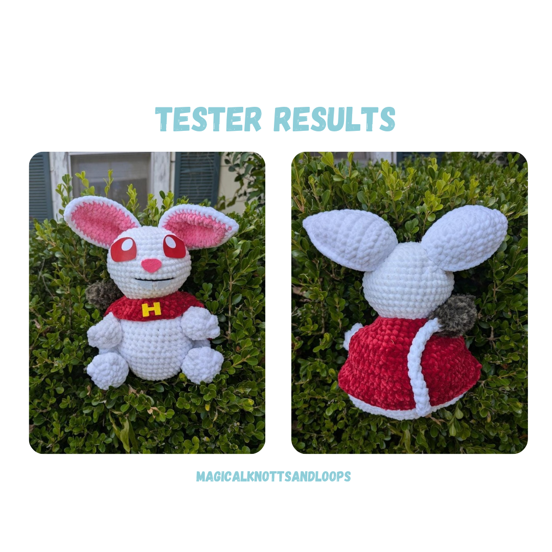 Devil Hamster Doctor Crochet Pattern