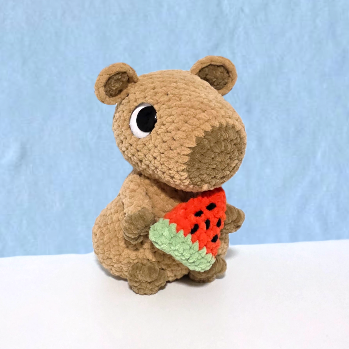 Capybara with Outfits Crochet Pattern