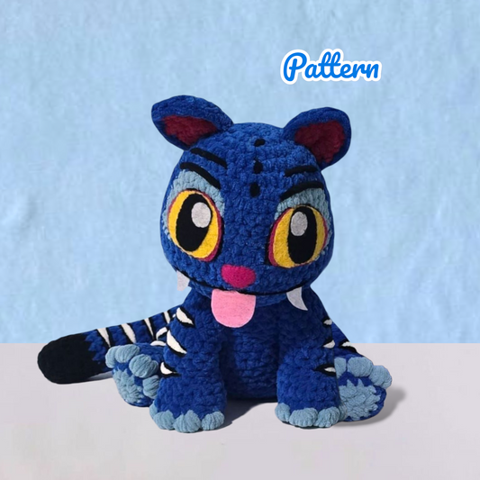 Demon Tiger Crochet Pattern