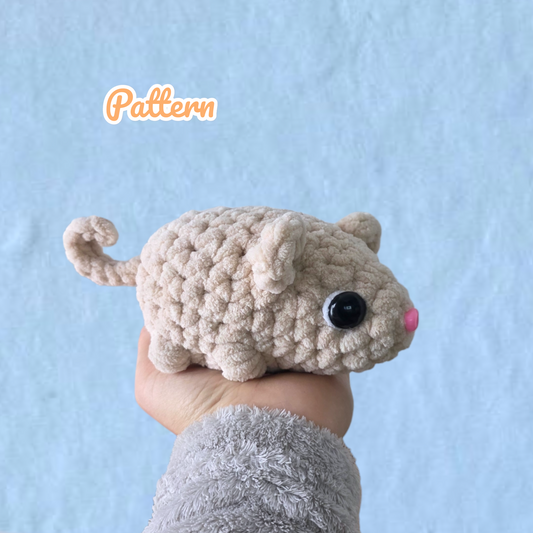 Baby Mouse Crochet Pattern No Sew