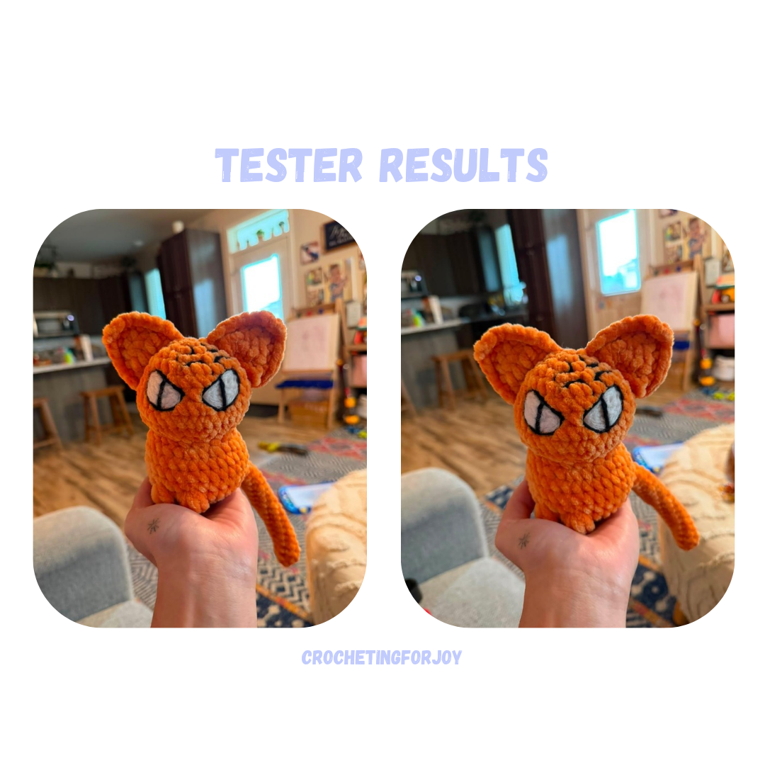 Low Sew Baby Cat Friend Pattern