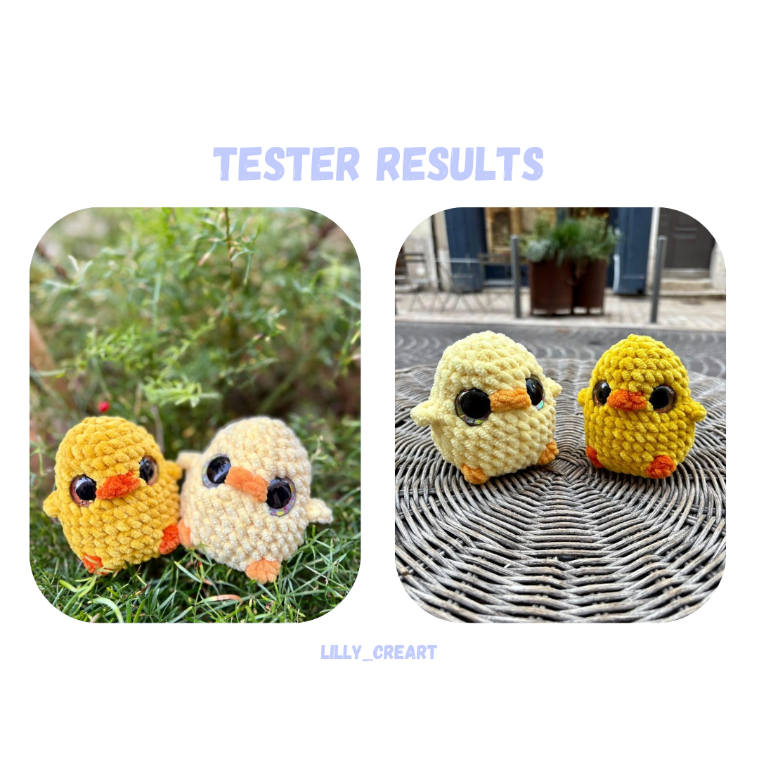 Baby Duck Crochet Pattern NO SEW