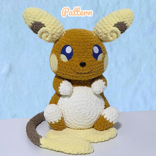 Electric Alola Jerboa Friend Pattern