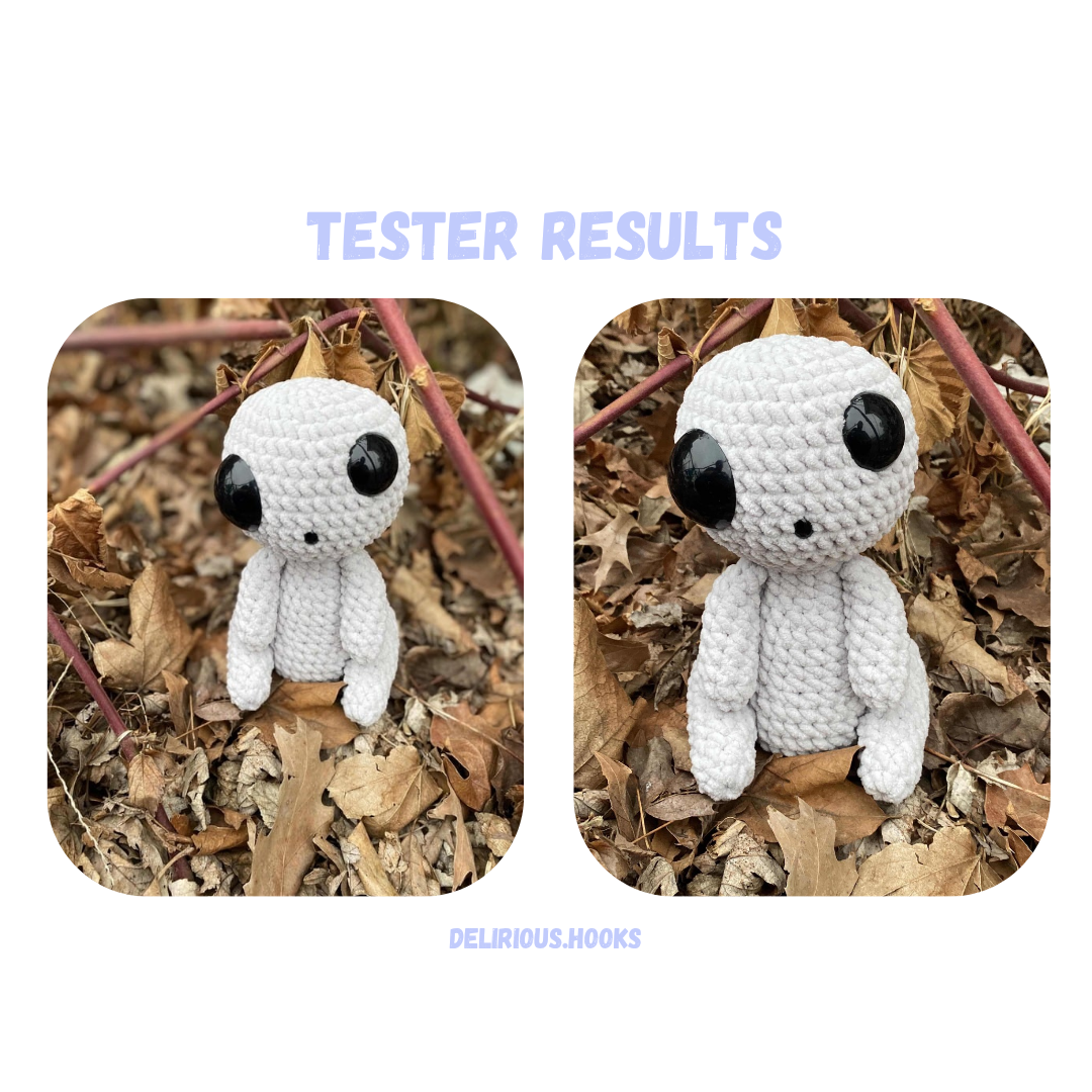 Forest Ghost Crochet Pattern