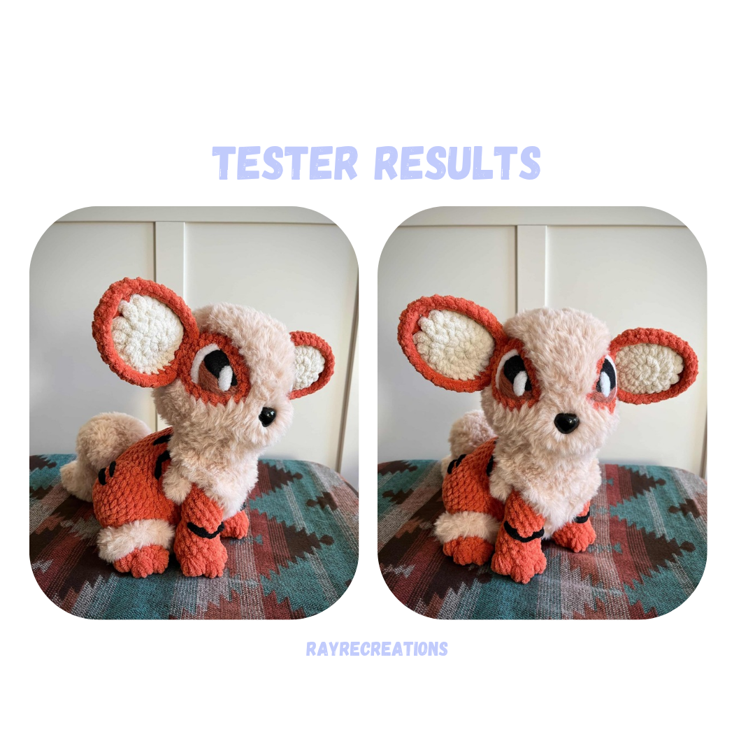 Fire Tiger Crochet Pattern