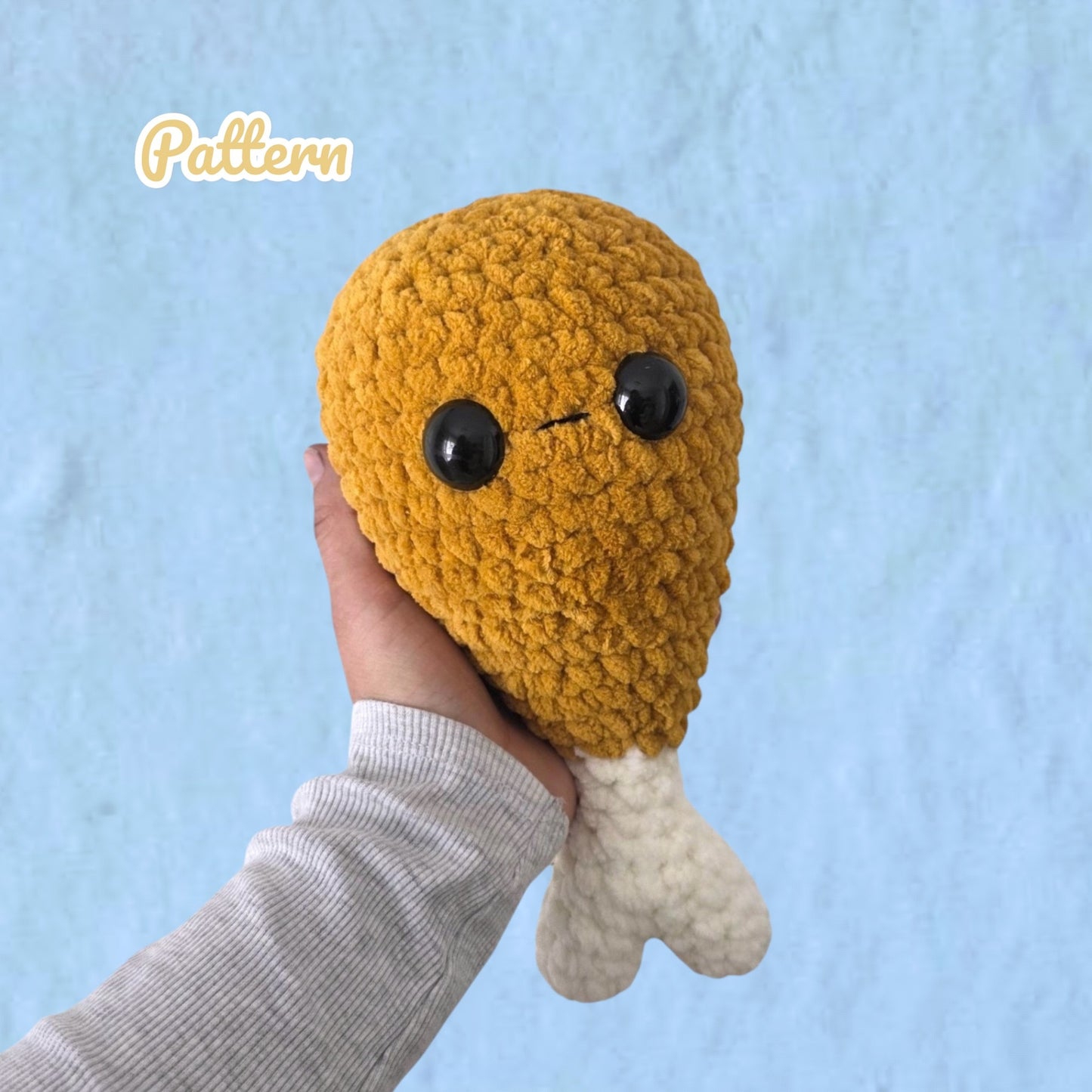 Chicken Drumstick Crochet Pattern No Sew