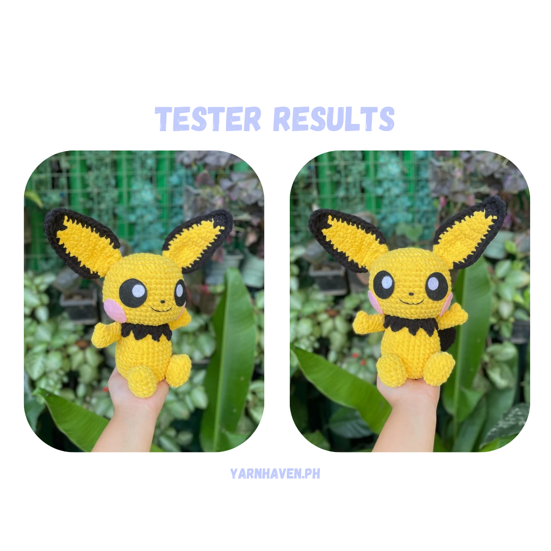 Electric Mouse  Friend Pattern