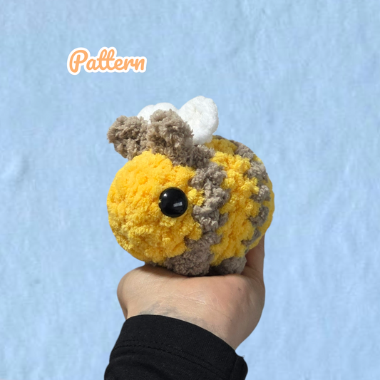 Bee Crochet Pattern NO SEW