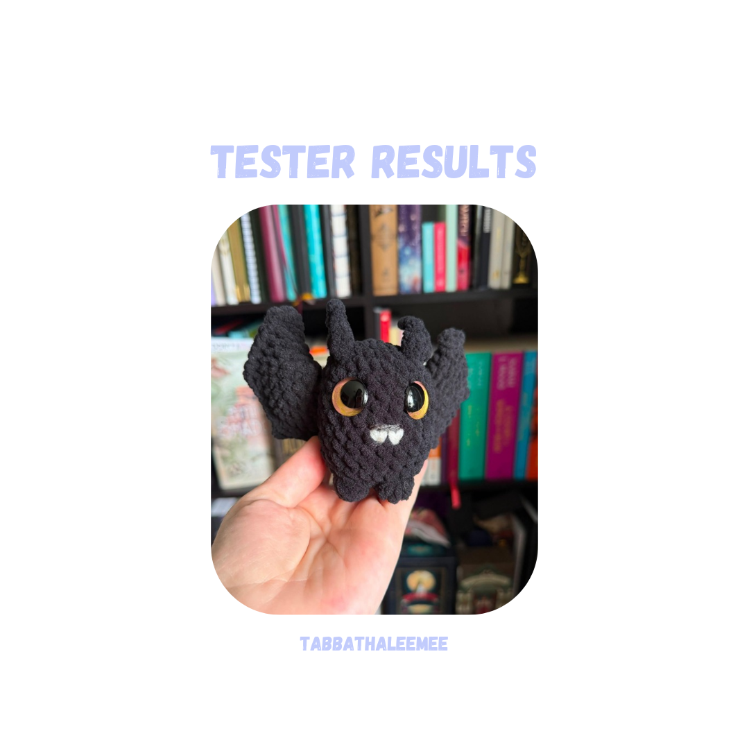 2 in 1 Low Sew Bat sitting and hanging Friend Bundle Pattern