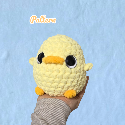 Baby Duck Crochet Pattern NO SEW