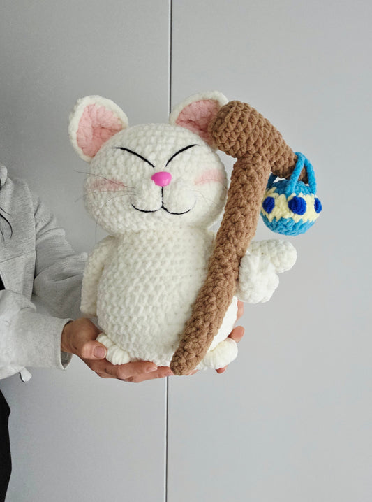 Demon Cat Elder Crochet Pattern