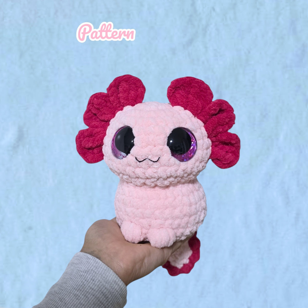 No Sew Axolotl Friend Pattern