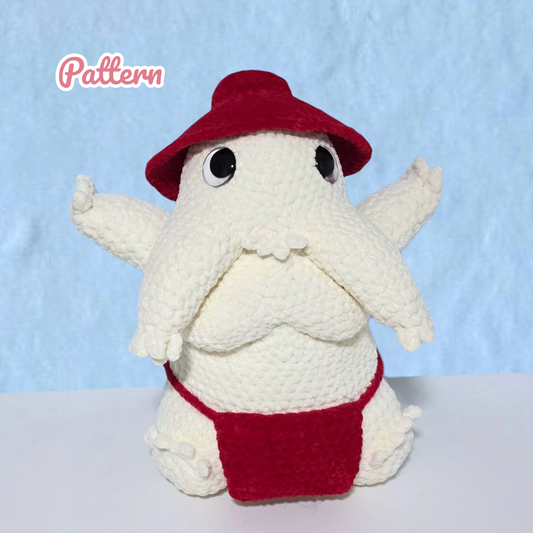 Spirit Radish Crochet Pattern