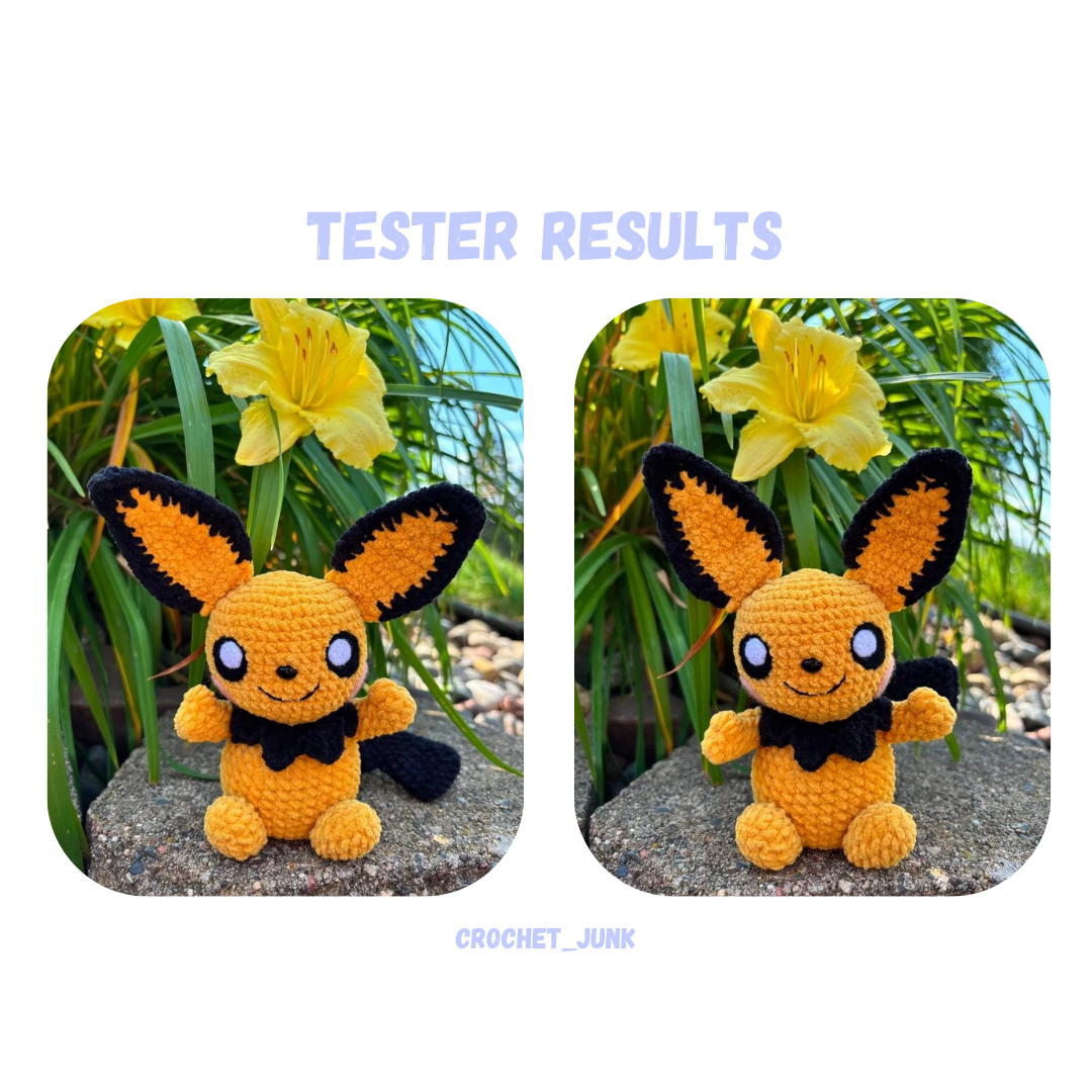Electric Mouse  Friend Pattern