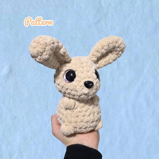 Bunny Crochet Pattern Low Sew