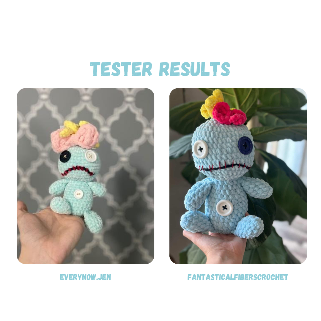 Scrump Crochet Pattern Low Sew