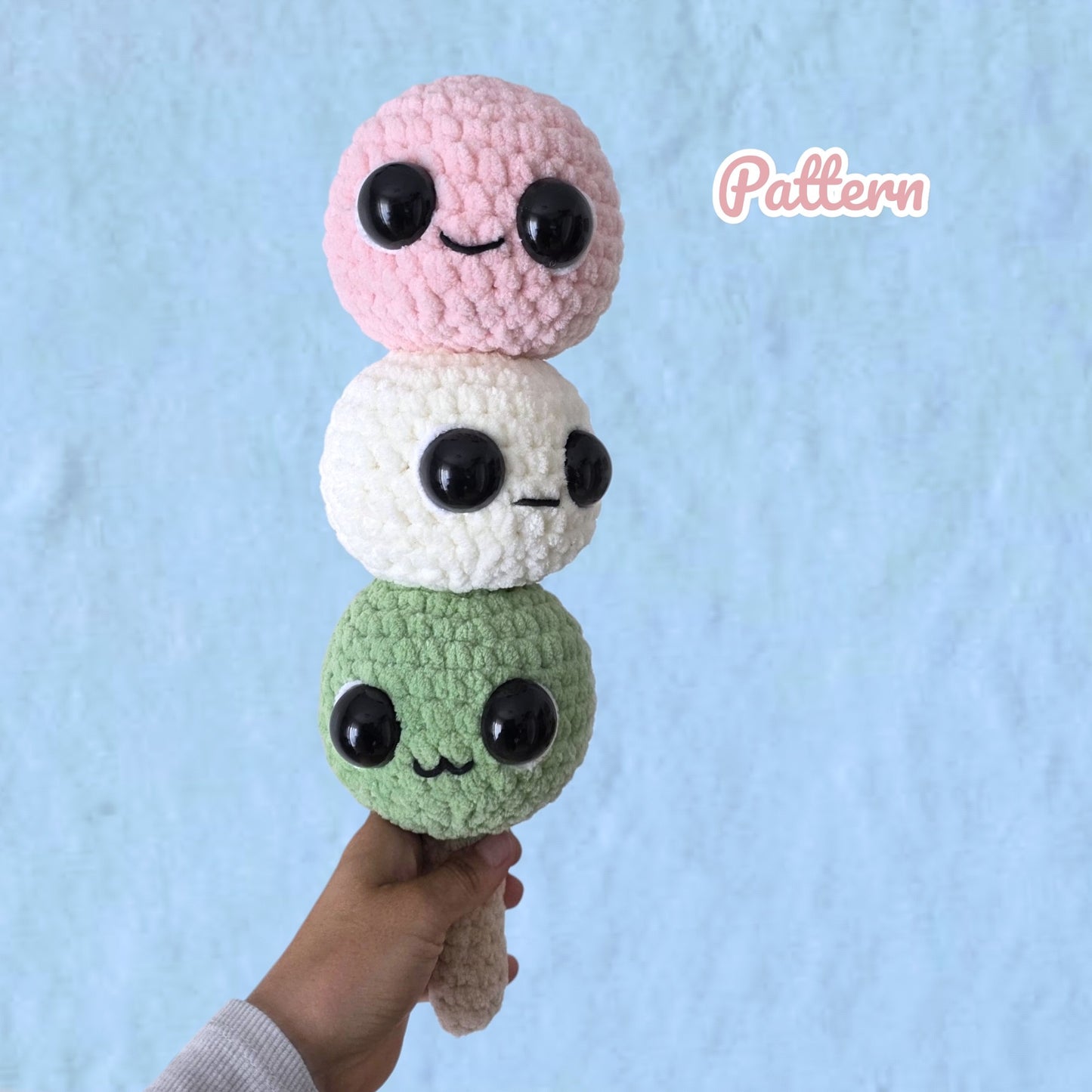 Dango Crochet Pattern No Sew