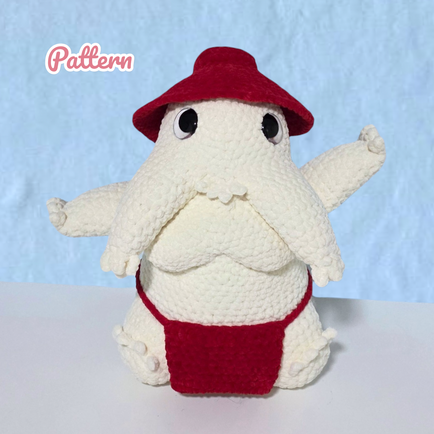 Spirit Radish Crochet Pattern