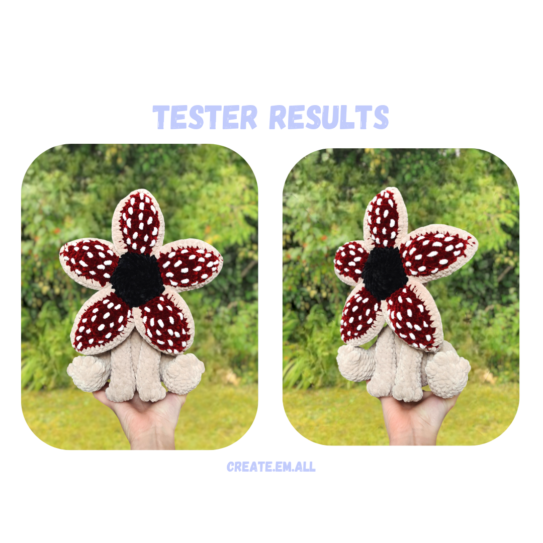 Upside Down Monster Crochet Pattern Low Sew