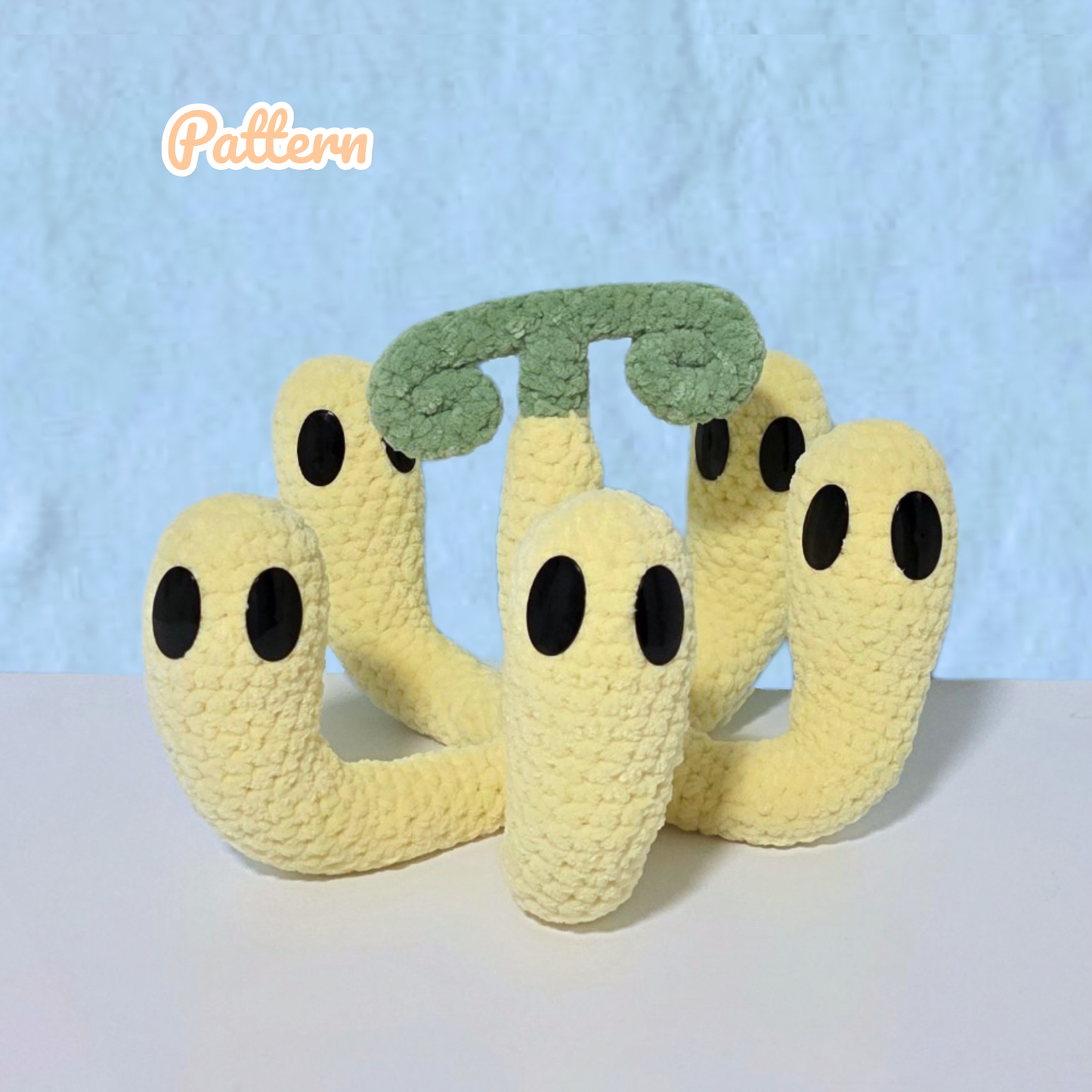 Ghost Fruit Crochet Pattern Low Sew