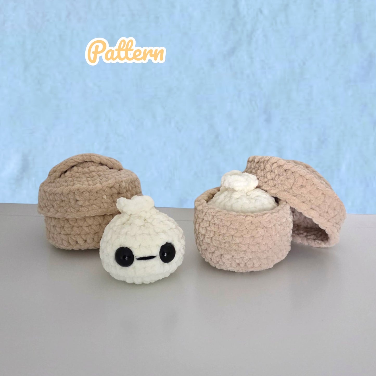 No sew Dumpling with basket Pattern