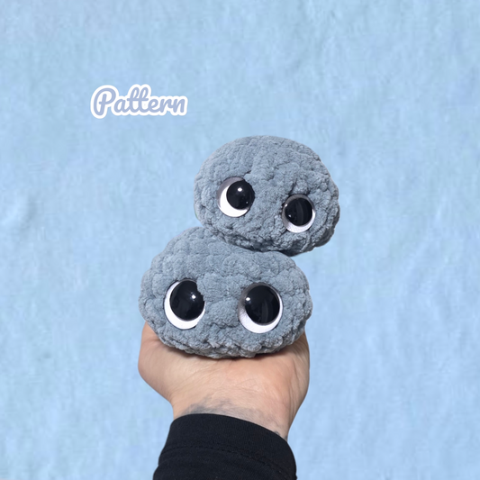 Stone Buddies Crochet Pattern NO SEW