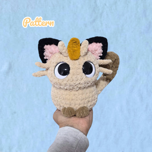 Low Sew Rocket Kitty Friend Pattern