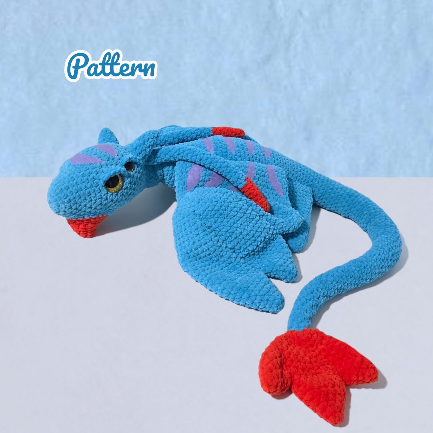 Big Predator Dragon Crochet Pattern
