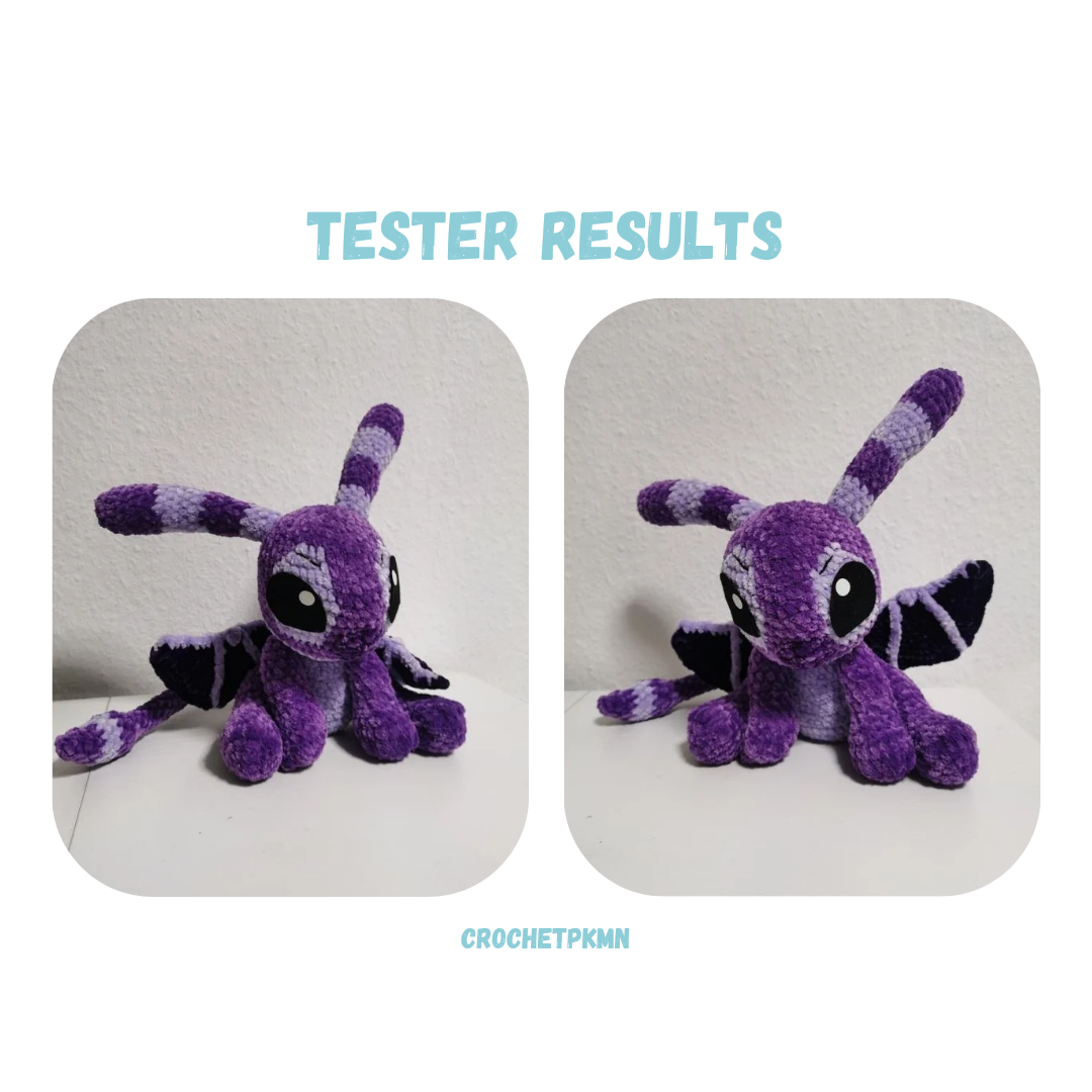 Bat Monster Crochet Pattern