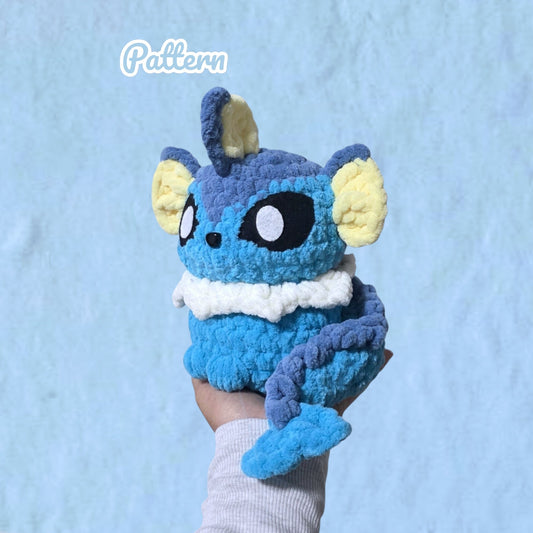 Low Sew Water Fox Pattern