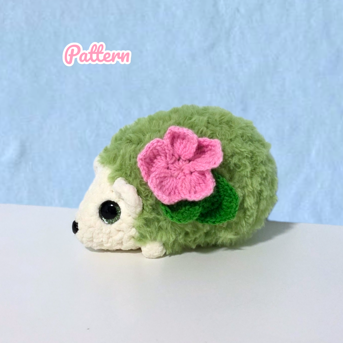 Flower Hedgehog Crochet Pattern No Sew