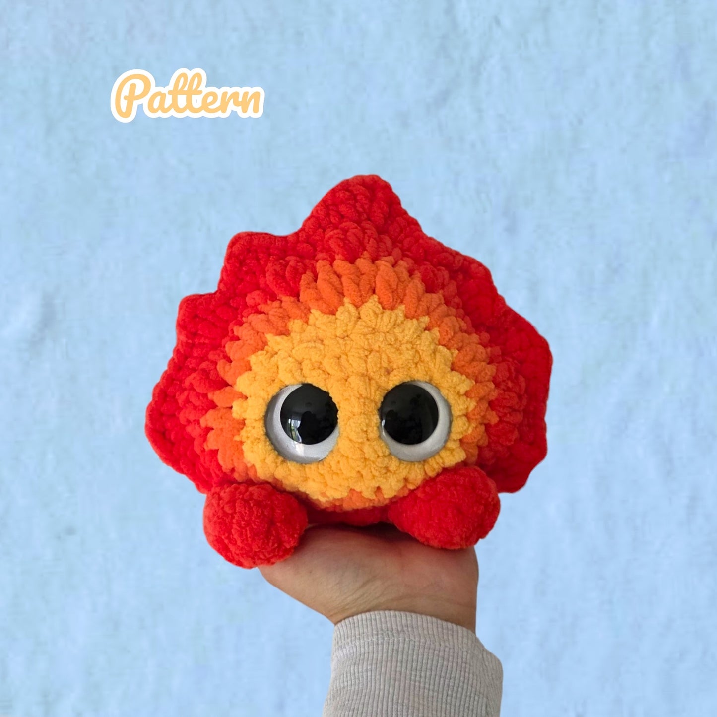 No Sew Big Fire Demon Crochet Pattern