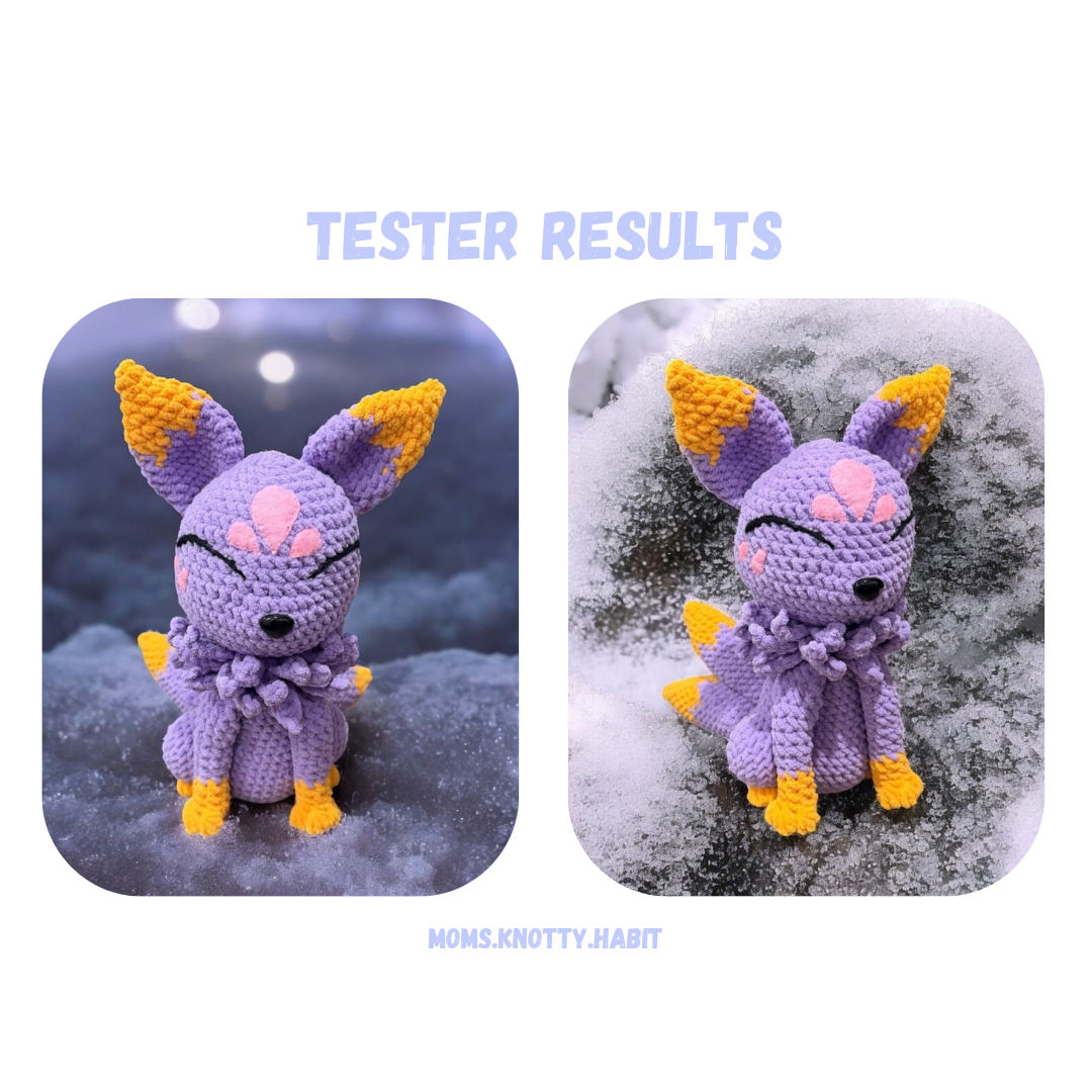 Kitsune Crochet Pattern