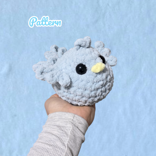 Bird Crochet Pattern NO SEW