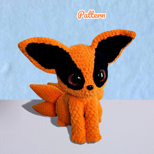 Anime Ninja Fox Crochet Pattern