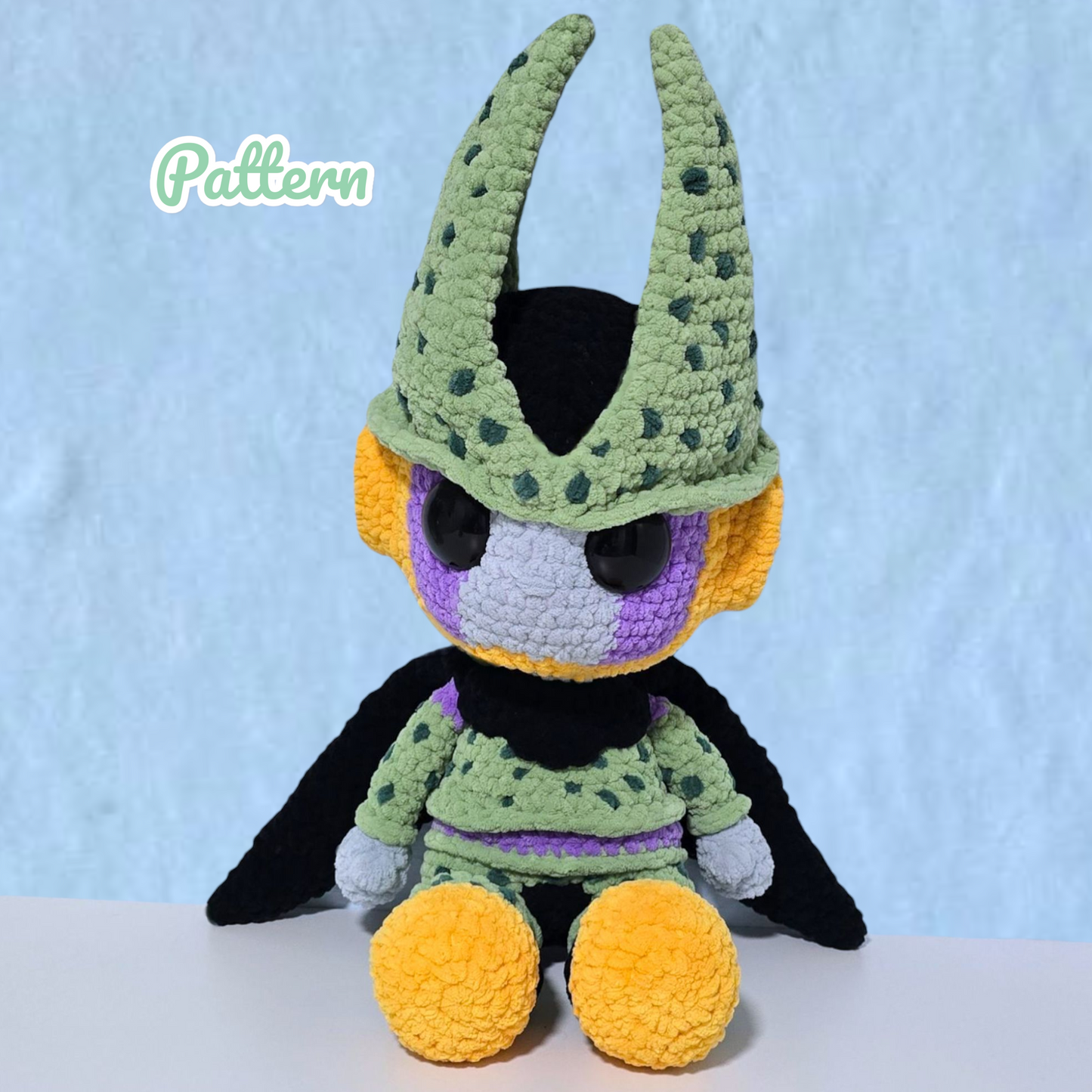 Cell Dragon Ball Crochet Pattern