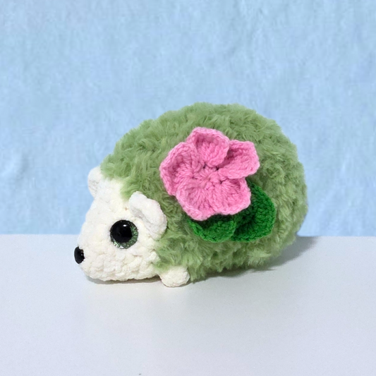 Flower Hedgehog Crochet Pattern No Sew