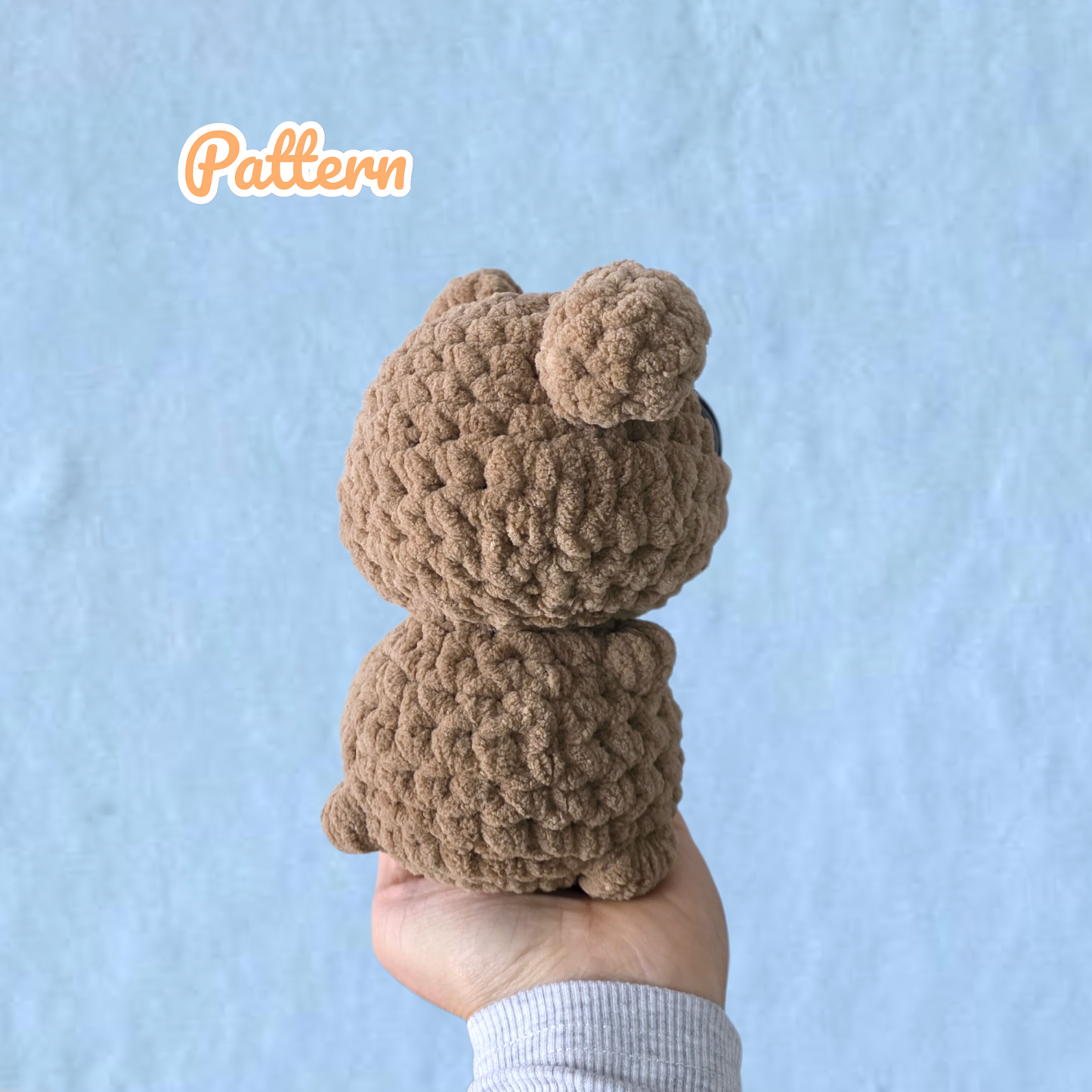 Brown Bear Crochet Pattern Low Sew