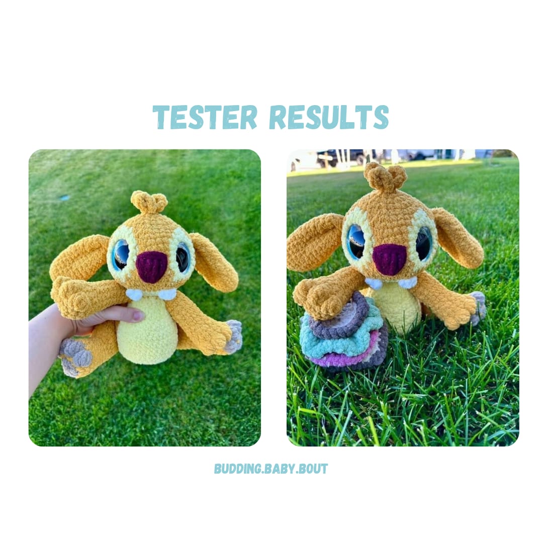 Sandwich Monster Crochet Pattern