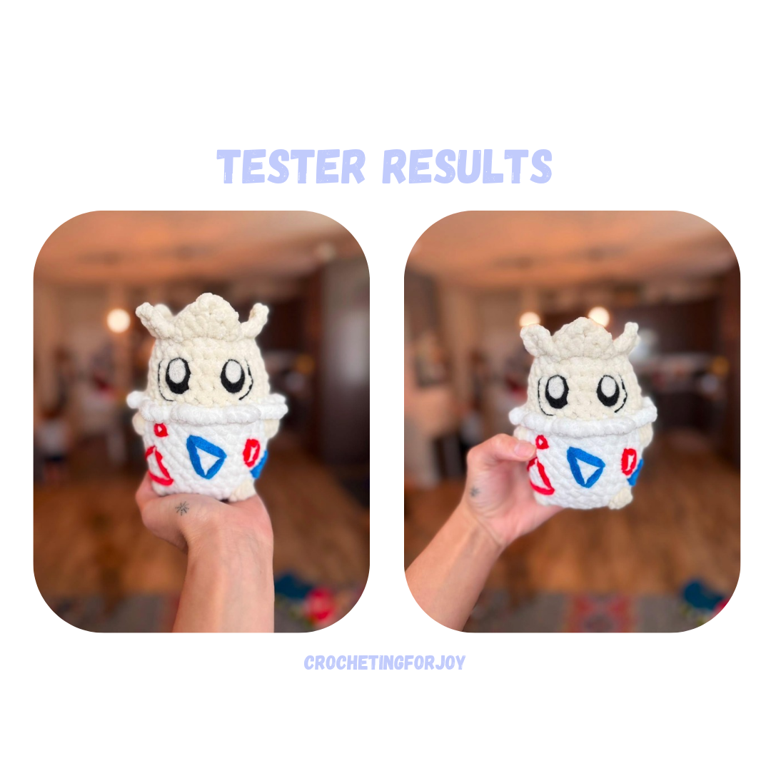 No Sew Egg Friend Pattern