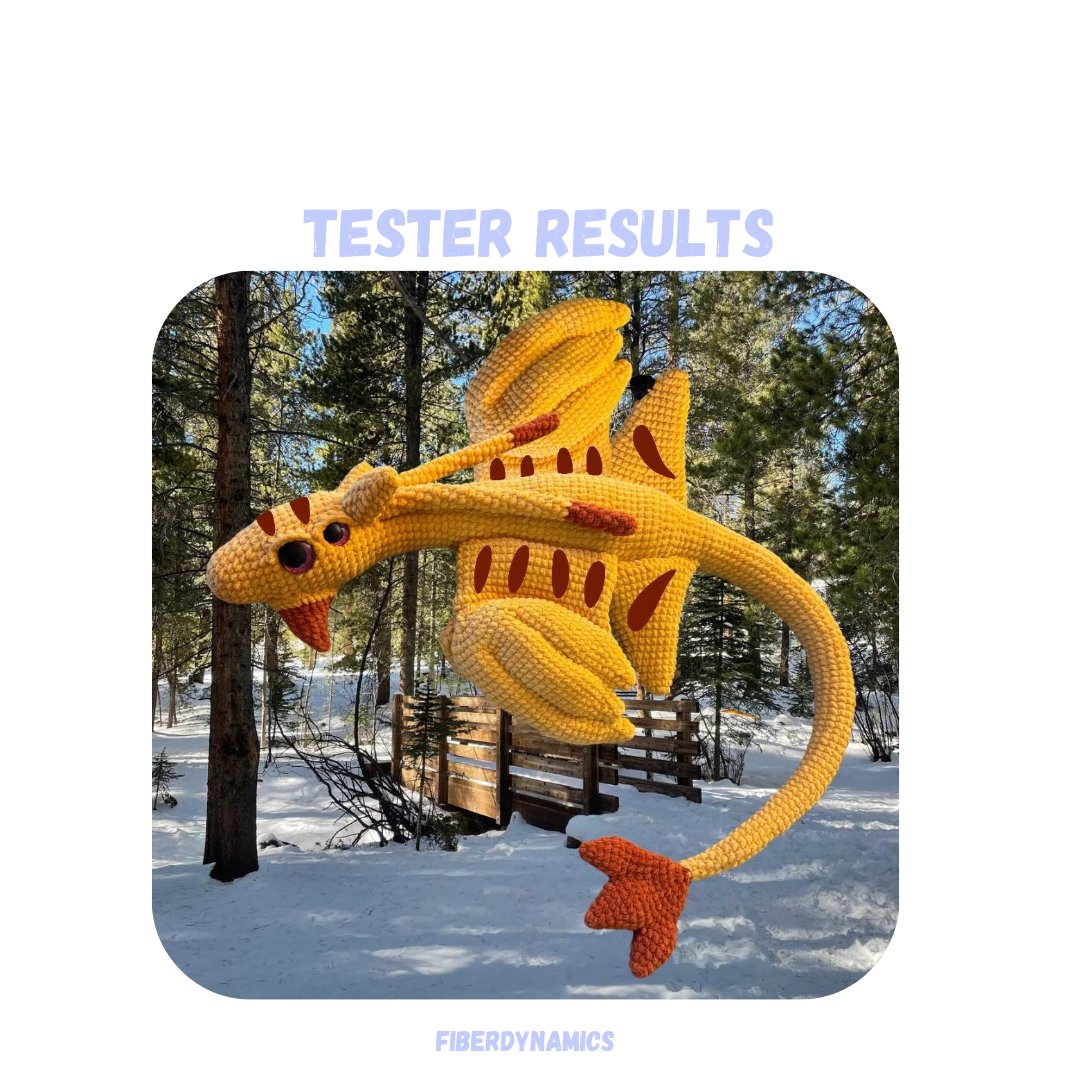 Big Predator Dragon Crochet Pattern