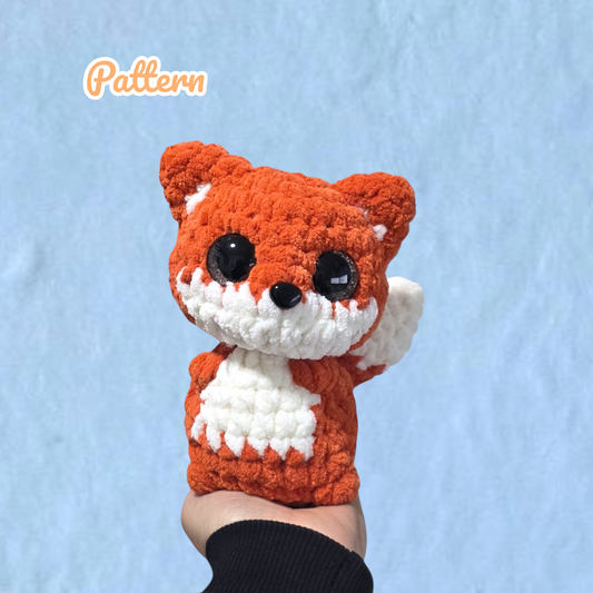 Fox Crochet Pattern Low Sew