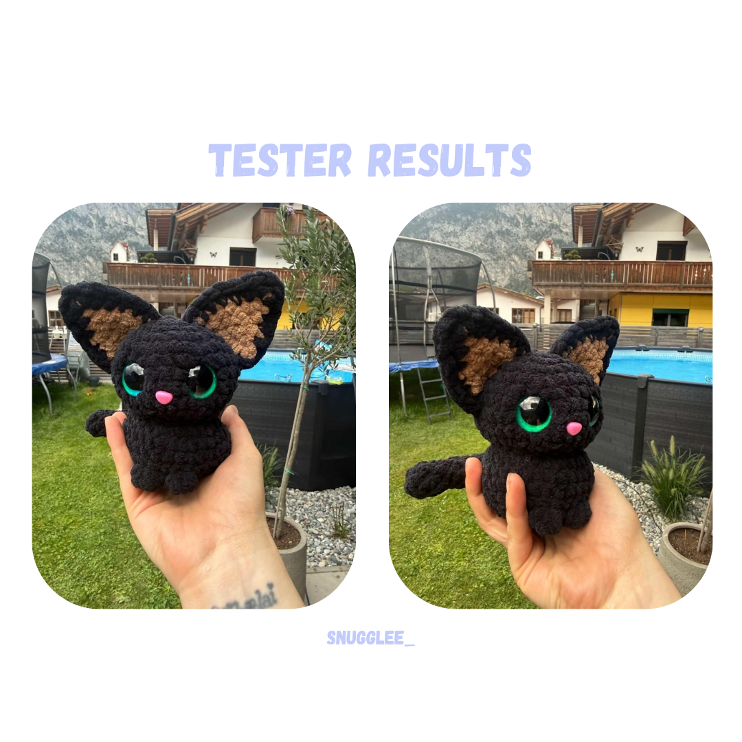 Low Sew Baby Cat Friend Pattern